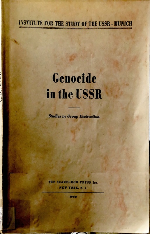 Genocide in the USSR (SSCB'de Soykırım)