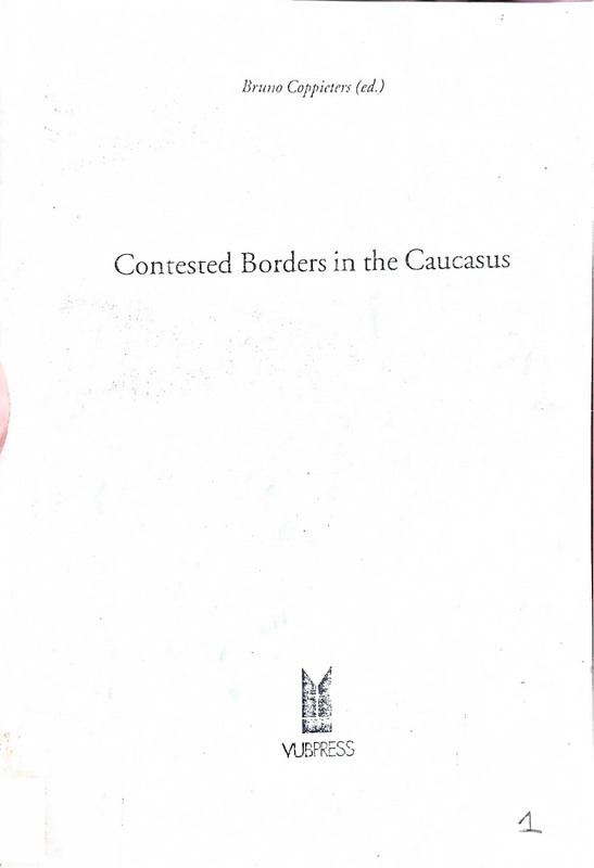 Contested Borders in the Caucasus