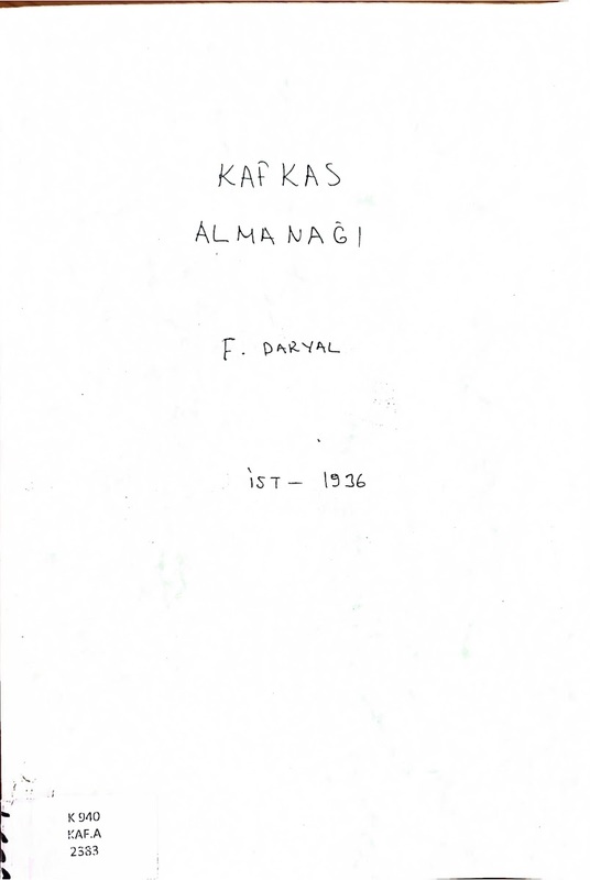 Kafkas Almanağı